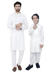 White Kurta Combo