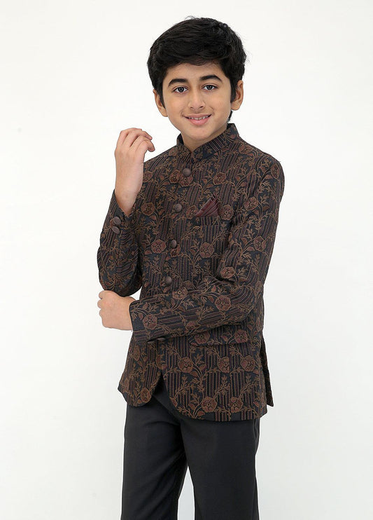 Kids embroidered princecoat