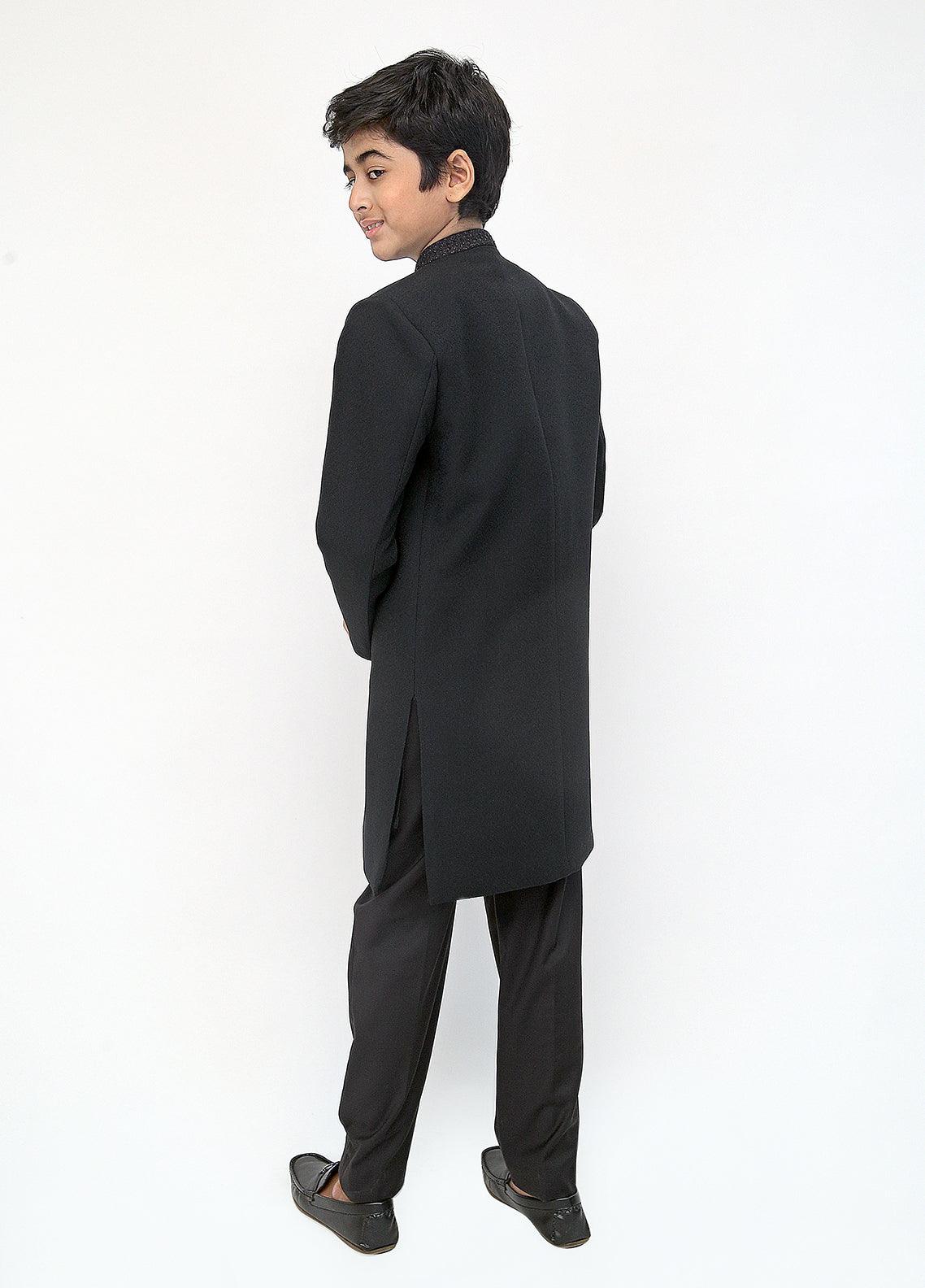 Black Kids Sherwani