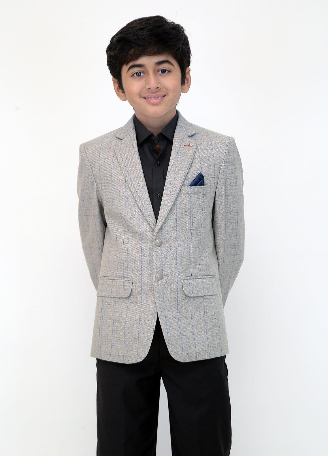 Men’s grey blue coat