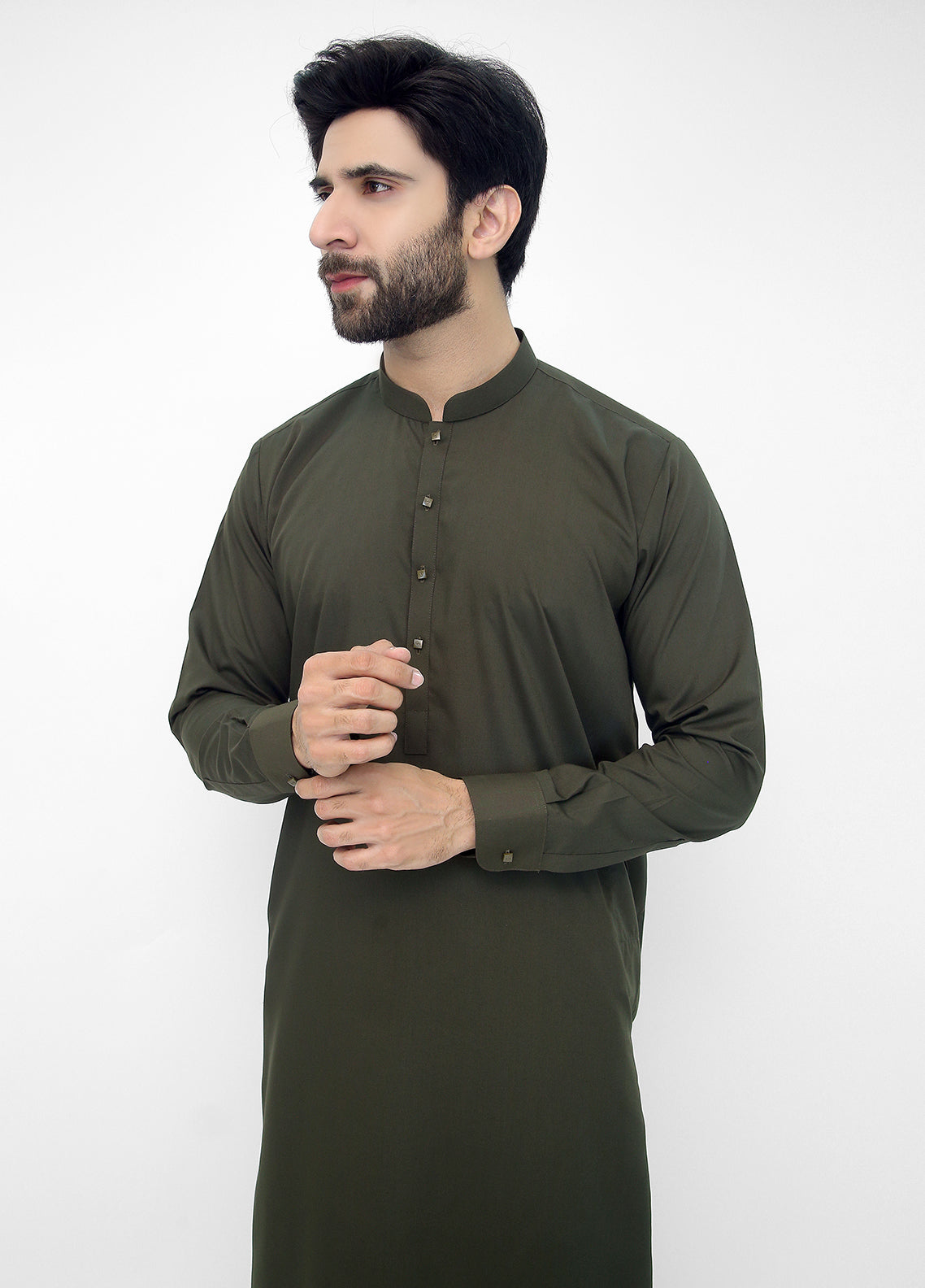 Mehndi Green Color I Men's shalwar kameez 2025 I Stylish Kameez Shalwar