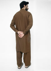 Brown Men Shalwar Kameez I Brown Shalwar Kameez I Stylish Kameez Shalwar