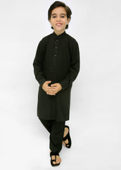 Black Kurta Pajama For Kids