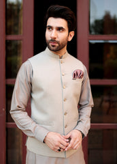 Light Fawn Waistcoat suit
