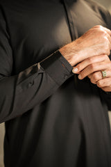 Black Shirt Color Shalwar Kameez C-10212
