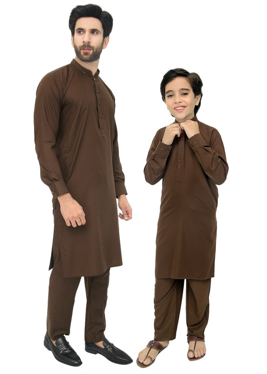 Brown Kurta Combo