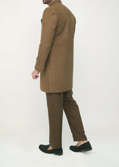 Designer Golden Sherwani
