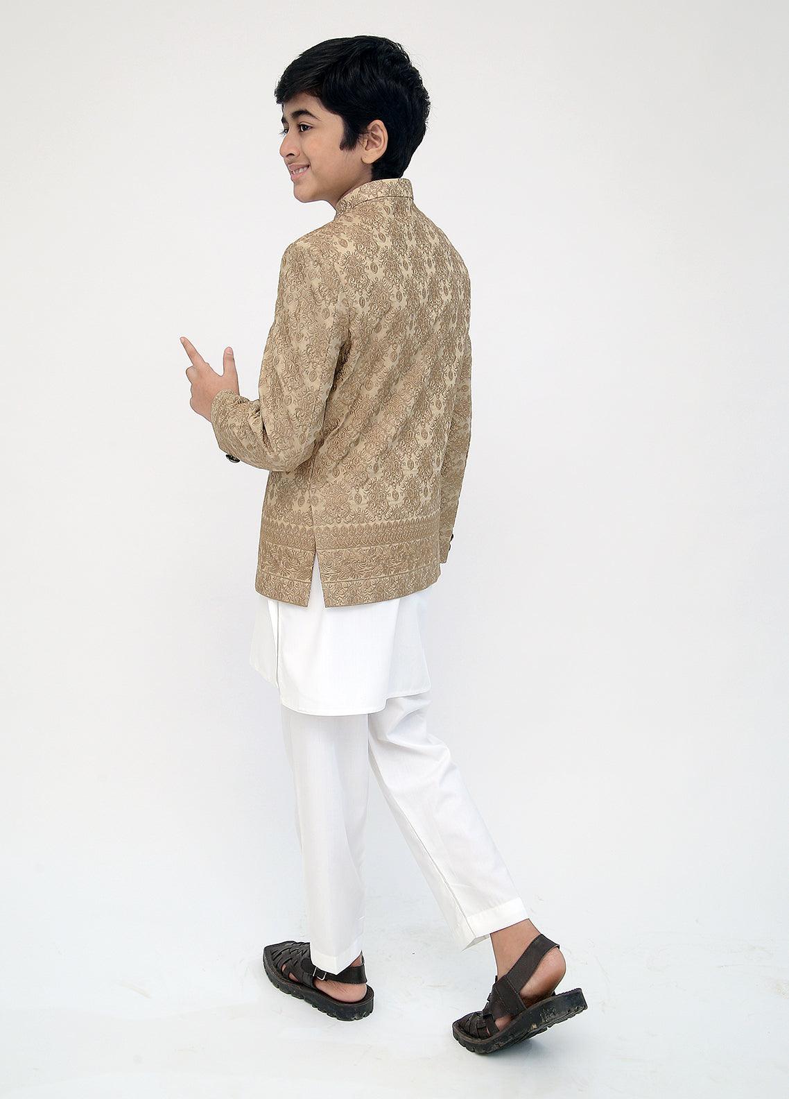 Golden embroidered princecoat
