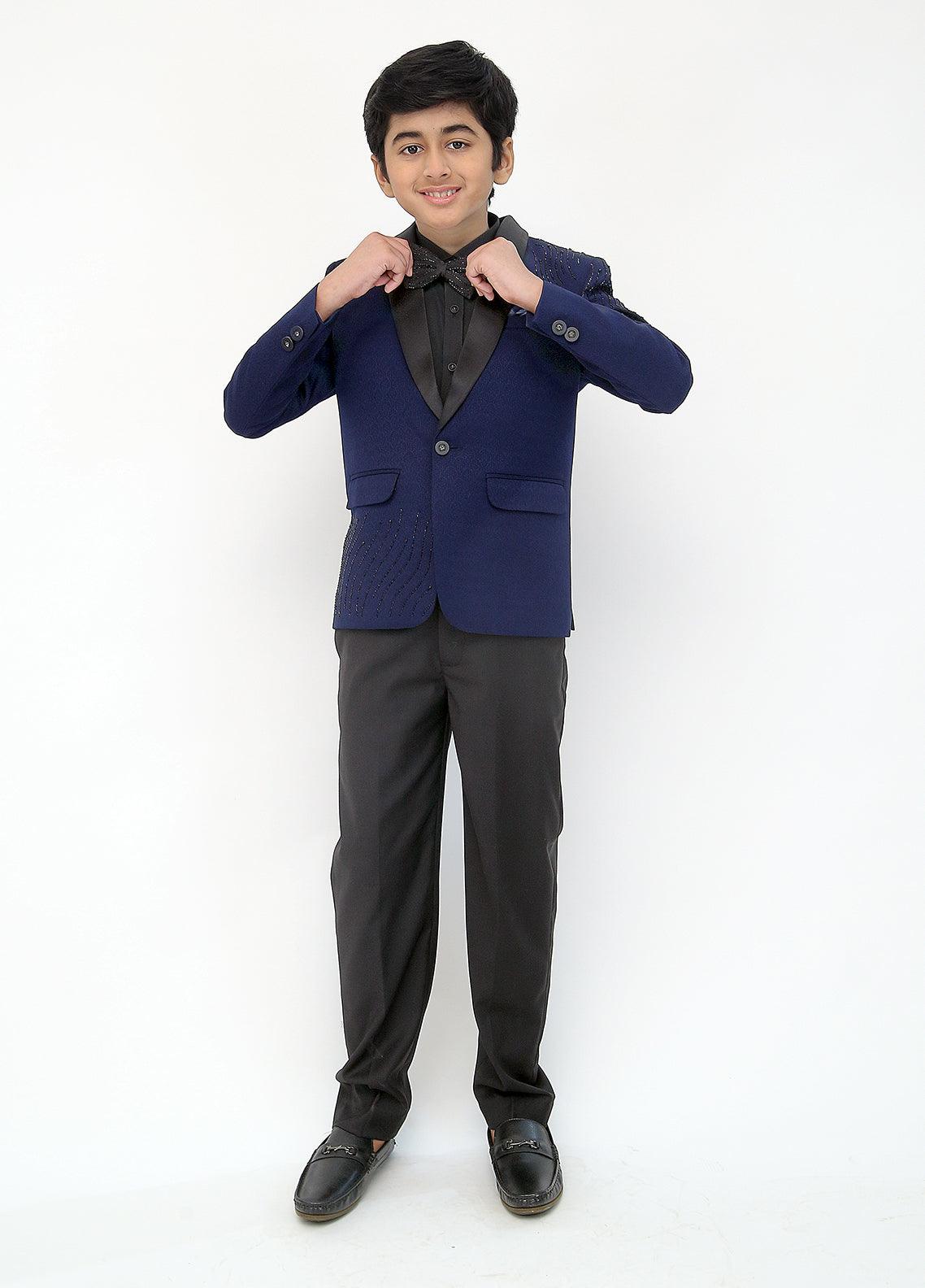 Navy blue kids fashion
