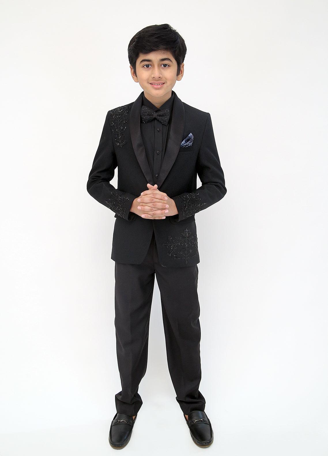 Casual black 3-piece kids
