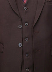 Brown Suit for Weddings and Events
