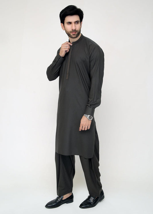 Men's Black Shalwar Kameez