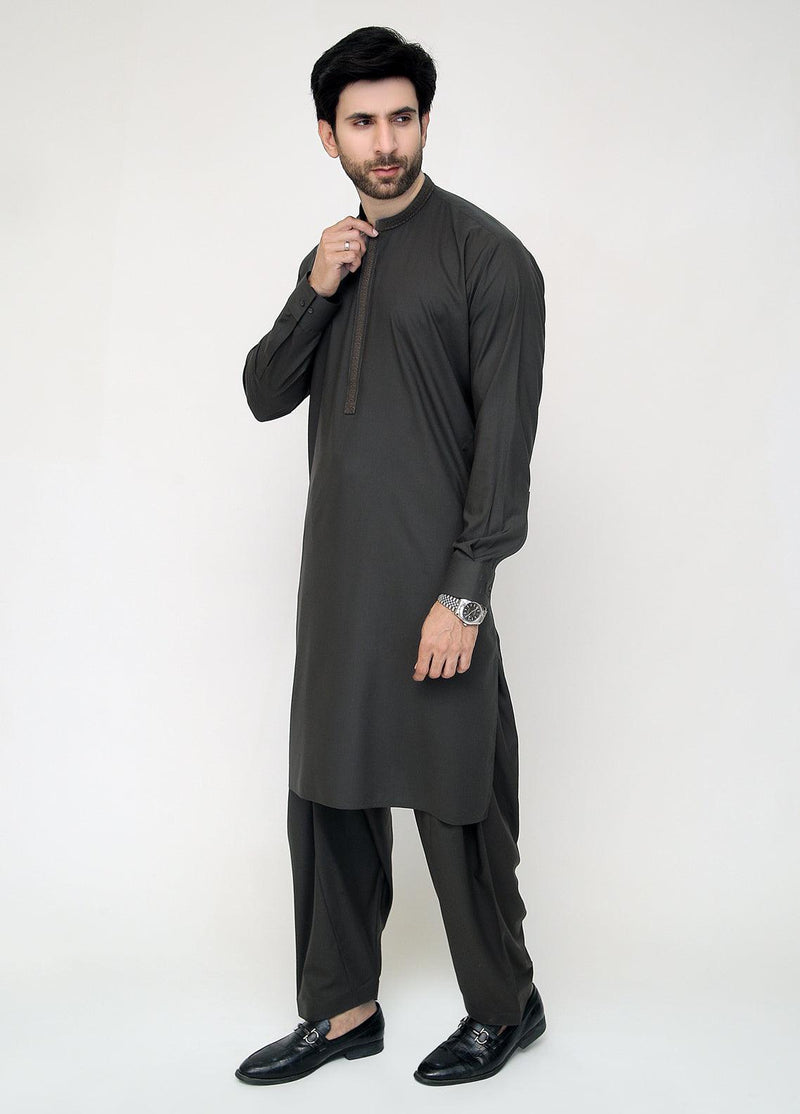 Men's Black Shalwar Kameez