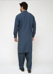Men's Shalwar Kameez Teal Blue
