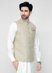 Khaki Waistcoat For Men's