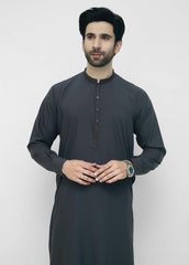 Grey Blue Men Shalwar Kameez