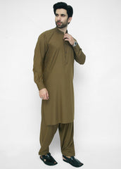 Men's Mehndi Shalwar Kameez
