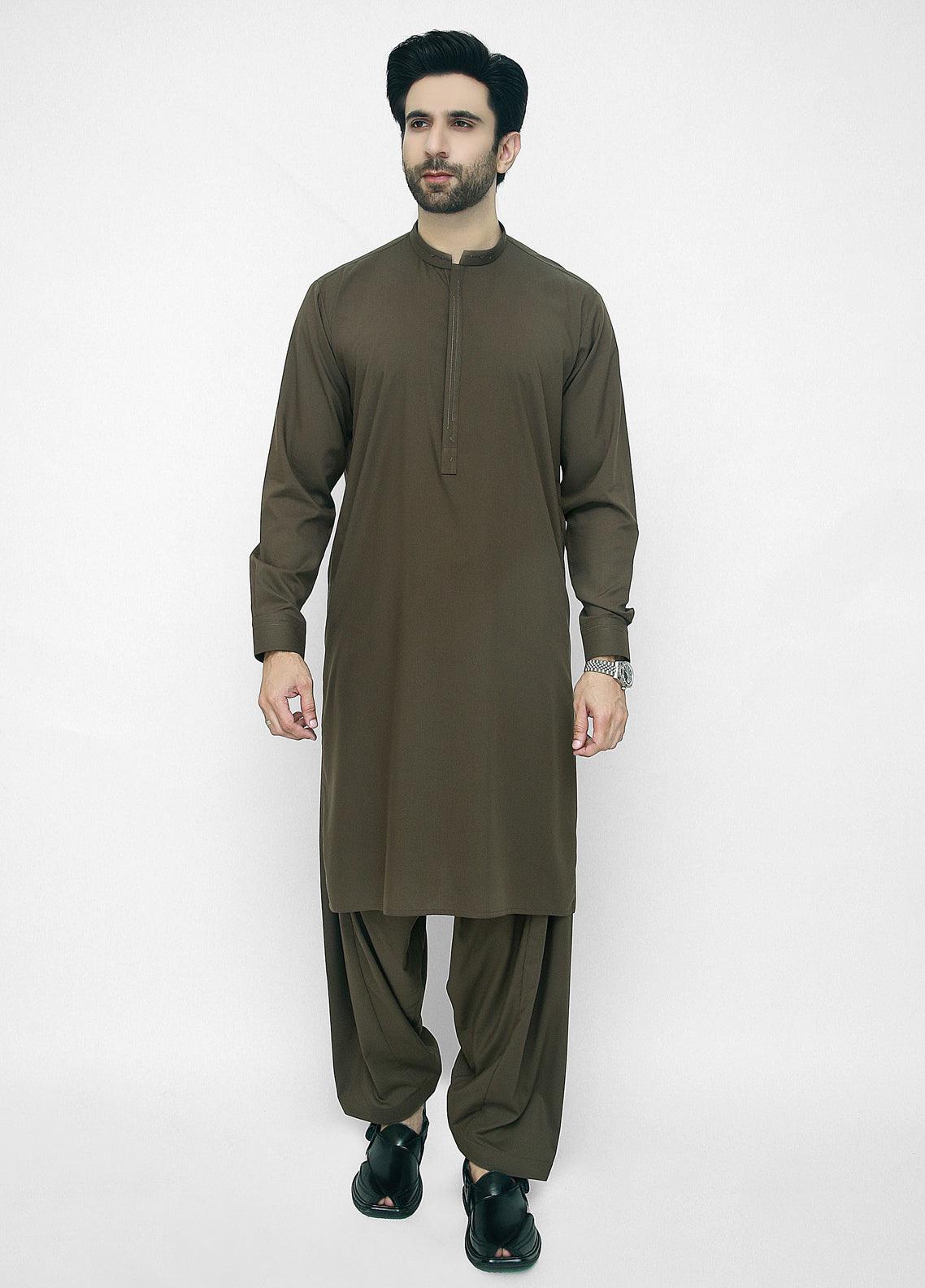 Mehndi Men Shalwar Kameez