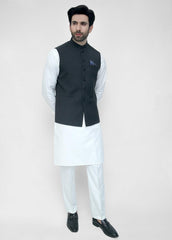 Black Suiting Waistcoat