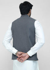 Grey Suiting Waistcoat