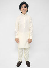 Off-White kurta Pajama For Kids