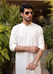 White Men Kameez Trouser