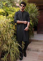 Black Men Trouser Kameez