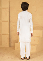 Kids Kurta Pajamas - White