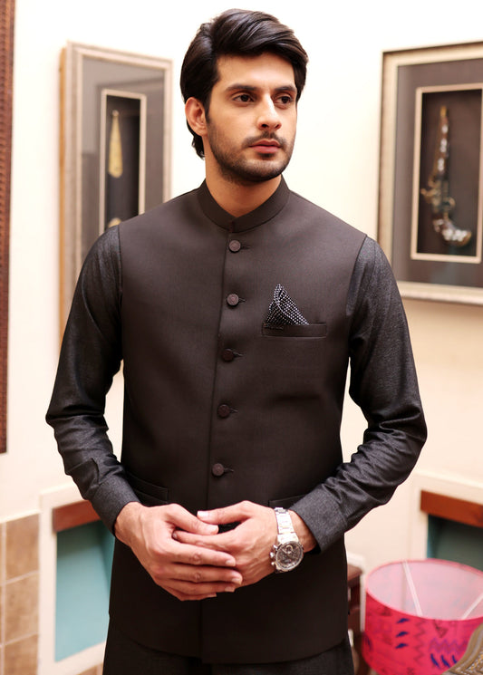 Chocolate Brown Men's Waistcoat