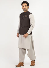 Brown Waistcoat For Men's